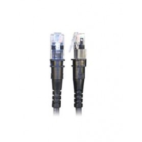 PatchSee TP-6A-F/7 cavo di rete Nero 2,1 m Cat6a U/UTP (UTP) (TP-6A-F/7)