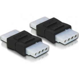 DeLOCK 65045 adattatore per inversione del genere dei cavi 4-pin Molex Nero (65045)