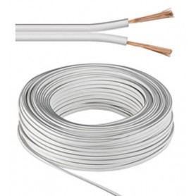 Goobay LSK 2x2.5 - 10m cavo audio Bianco (15117)