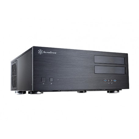 Silverstone Grandia GD08 HTPC Nero (SST-GD08B)