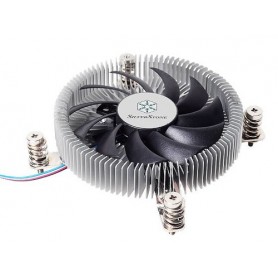 Silverstone SST-NT07-115X ventola per PC Circuiti integrati Refrigeratore 8 cm Nero, Metallico (SST-NT07-115X)