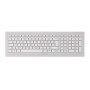 CHERRY DW 8000 tastiera RF Wireless Svizzere Argento, Bianco (JD-0310CH)