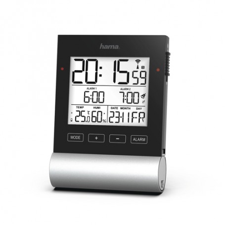 Hama Black Line S Sveglia digitale Nero (00186416)
