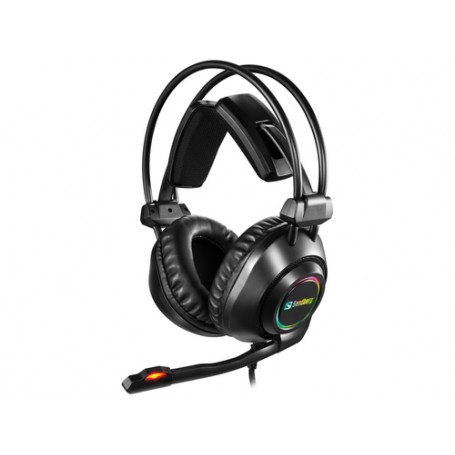 Sandberg 126-08 cuffia e auricolare Padiglione auricolare Nero (126-08)