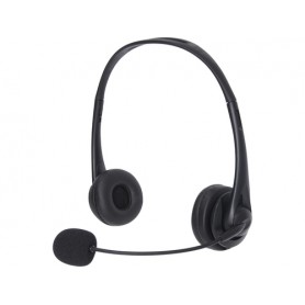 Sandberg 126-12 cuffia e auricolare Padiglione auricolare USB tipo A Nero (126-12)