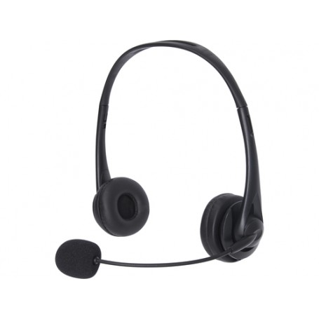 Sandberg 126-12 cuffia e auricolare Padiglione auricolare USB tipo A Nero (126-12)