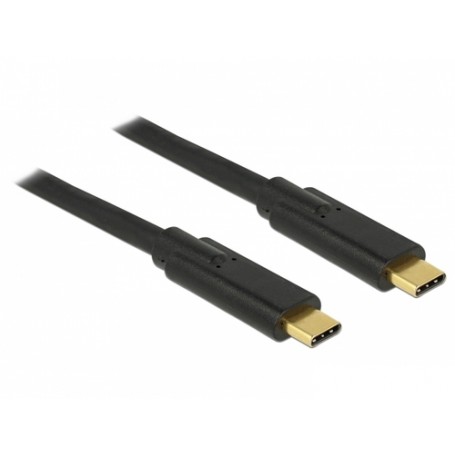 DeLOCK 85527 cavo USB 2 m USB 3.2 Gen 1 (3.1 Gen 1) USB C Nero (85527)