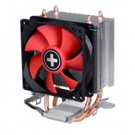Xilence A402 Processore Refrigeratore 9,2 cm Nero, Rosso, Argento (XC025)