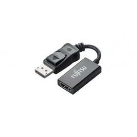 Fujitsu S26391-F6055-L212 cavo e adattatore video 0,15 m DisplayPort 1.2 HDMI 2.0 Nero (S26391-F6055-L212)
