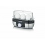 Severin EK 3163 Pentolino per uova 3 uovo/uova Nero, Acciaio inossidabile, Trasparente (EK3163)