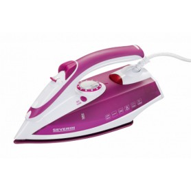 Severin BA3243 ferro da stiro Ferro da stiro a secco e a vapore 2400 W Rosso, Bianco (BA3243)