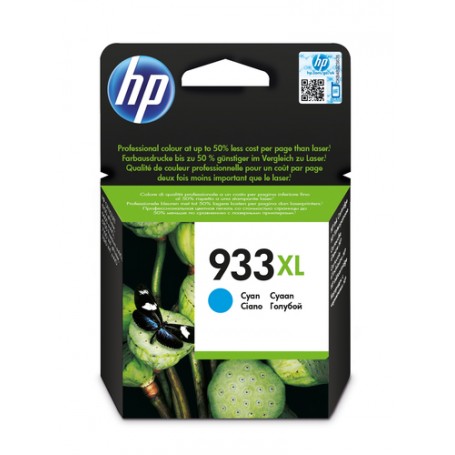 HP 933XL High Yield Cyan Original Ink Cartridge cartuccia d'inchiostro 1 pz Resa elevata (XL) (CN054AE)