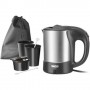 Unold UNO 18575 bollitore elettrico 0,5 L 1000 W Nero, Acciaio inossidabile (18575)