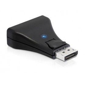 DeLOCK 65257 adattatore per inversione del genere dei cavi Displayport 1.1 DVI Nero (65257)