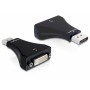 DeLOCK 65257 adattatore per inversione del genere dei cavi Displayport 1.1 DVI Nero (65257)