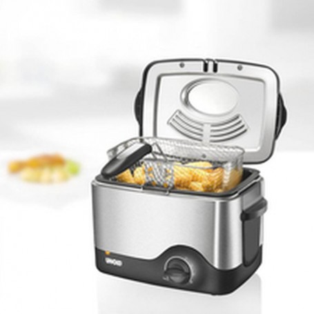 Unold 58615 friggitrice Singolo Nero, Acciaio inossidabile (58615)