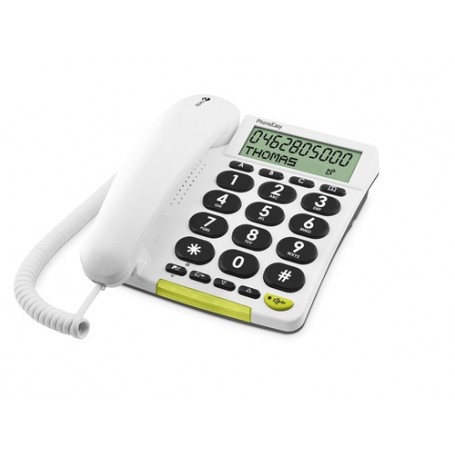 Doro PhoneEasy 312cs Identificatore di chiamata Bianco (250-71004)