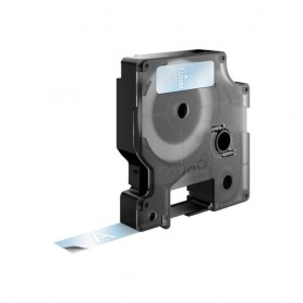 DYMO D1 Standard - White on Transparent - 12mm nastro per etichettatrice (S0720600)