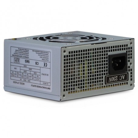 Inter-Tech VP-M300 alimentatore per computer 300 W 20+4 pin ATX ATX Metallico, Argento (88882015)