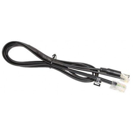 Jabra 8800-00-93 cavo telefonico Trasparente, Nero (DE-EHS-AV 1)
