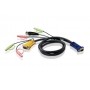 Aten 2L-5303U cavo per tastiera, video e mouse Nero (2L5303U)