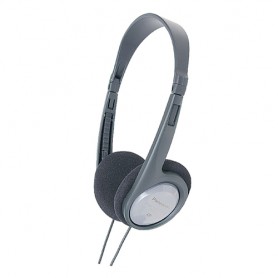 Panasonic RP-HT090E Cuffie Padiglione auricolare Connettore 3.5 mm Nero, Grigio (RPHT090EH)
