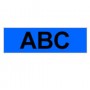 Brother Gloss Laminated Labelling Tape - 24mm, Black/Blue nastro per etichettatrice TX (TX551)