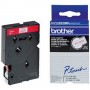 Brother TC-202 nastro per etichettatrice Rosso su bianco (TC202)