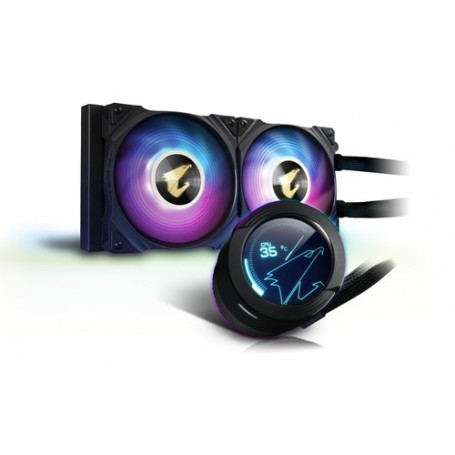 Gigabyte AORUS WATERFORCE X 240 raffredamento dell'acqua e freon (AORUS WATERFORCE X 240)
