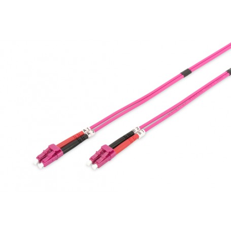 Digitus LC/LC, 10 m cavo a fibre ottiche I-VH Rosa (DK-2533-10-4)