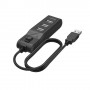 Hama 00200118 hub di interfaccia USB 2.0 480 Mbit/s Nero (00200118)
