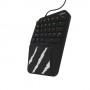 Hama Exodus 410 One-Handed tastiera USB Nero (00186062)