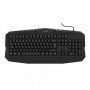 Hama Exodus 100 tastiera USB QWERTZ Tedesco Nero (00186041)