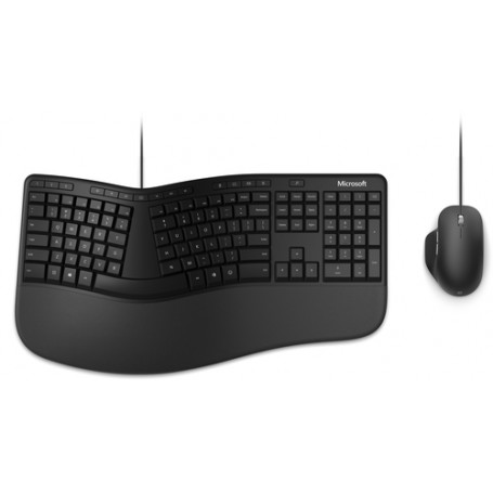 Microsoft Ergonomic Desktop tastiera USB QWERTZ Tedesco Nero (RJY-00006)