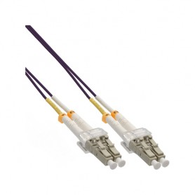InLine LC/LC, 25 m cavo a fibre ottiche 2x LC Porpora (88525P)