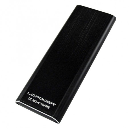 LC-Power LC-M2-C-NVME contenitore di unità di archiviazione Box esterno SSD Nero M.2 (LC-M2-C-NVME)