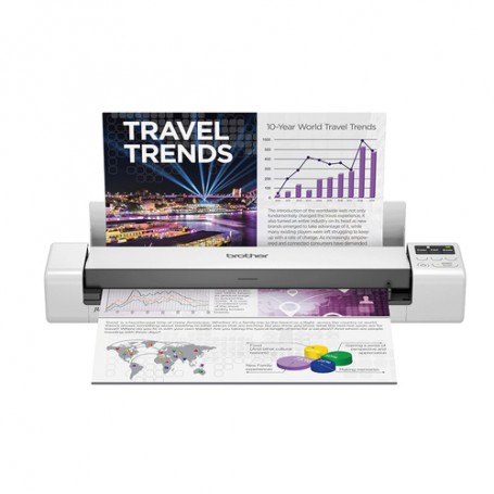 Brother DS-940DW scanner Scanner a foglio 600 x 600 DPI A4 Nero, Bianco (DS940DWTJ1)