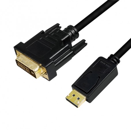 LogiLink CV0131 cavo e adattatore video 2 m DisplayPort DVI Nero (CV0131)