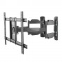 LogiLink BP0047 Supporto TV a parete 177,8 cm (70") Nero, Acciaio inossidabile (BP0047)