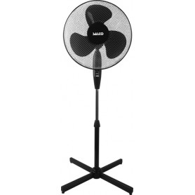 Salco STS-40.4 ventilatore Nero, Cromo (STS-40.4)