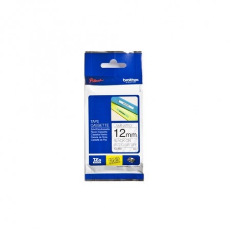 Brother TZe-M31 nastro per etichettatrice Nero trasparente (TZEM31)