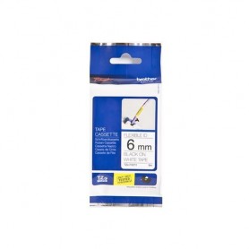 Brother TZe-FX211 nastro per etichettatrice Nero su bianco (TZEFX211)