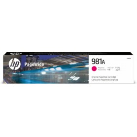HP 981A Magenta Original PageWide Cartridge cartuccia d'inchiostro 1 pz Resa standard Ciano (J3M69A)