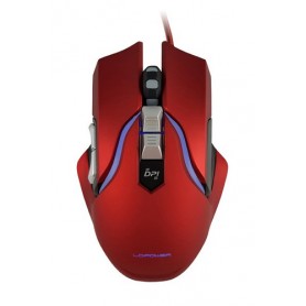 LC-Power m715R mouse Mano destra USB tipo A Ottico 4000 DPI (LC-M715R)