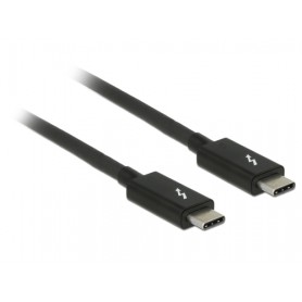 DeLOCK 84845 Cavo Thunderbolt 1 m 20 Gbit/s Nero (84845)