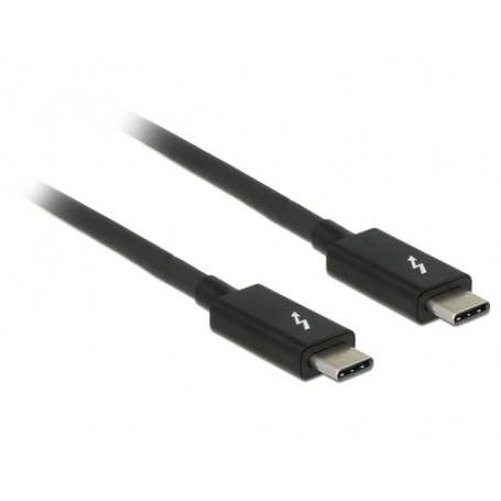 DeLOCK 84845 Cavo Thunderbolt 1 m 20 Gbit/s Nero (84845)