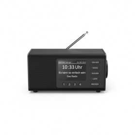 Hama DR1000DE Personale Digitale Nero (00054897)