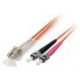 Equip 254231 cavo a fibre ottiche 1 m LC ST OS2 Giallo (254231)