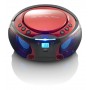 Lenco SCD-550 Digitale 3,6 W Rosso (SCD-550 red)