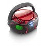 Lenco SCD-550 Digitale 3,6 W Rosso (SCD-550 red)